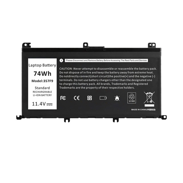 (image for) 11.4V Replacement Battery for Dell 071JF4 0357F9 Inspiron 15 5000 7000 Series 7567 7557 7559 74Wh