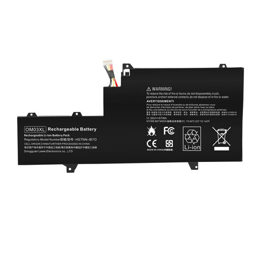 (image for) 11.55V 57Wh Replacement Battery for HP 863167-1B1 863167-171 863280-855 EliteBook x360 1030 G2