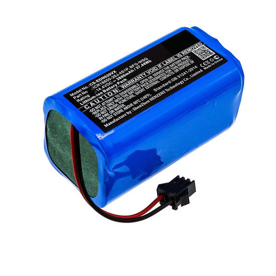 (image for) 2600mAh Replacement Battery for Ecovacs CEN360 CEN361 DH35 DH43 DH45 DN620 DN621