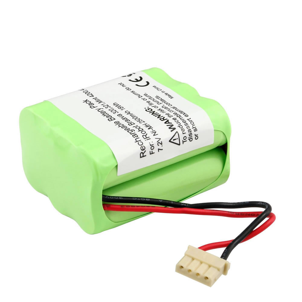 (image for) 7.2V 2200mAh Replacement Ni-MH Battery for iRobot Braava 320 321 Mint 4200 4205 EVO M678