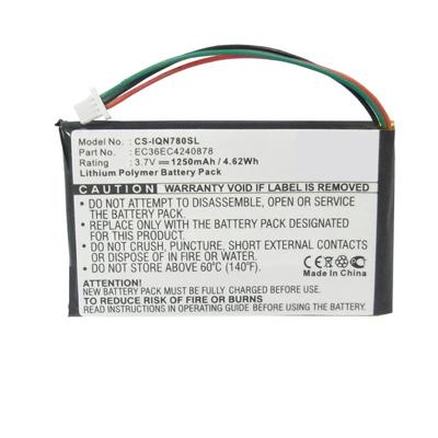(image for) Replacement 3.70V 1250mAh Li-Polymer Battery for Garmin EC36EC4240878 Nuvi 780 780T 785 785T