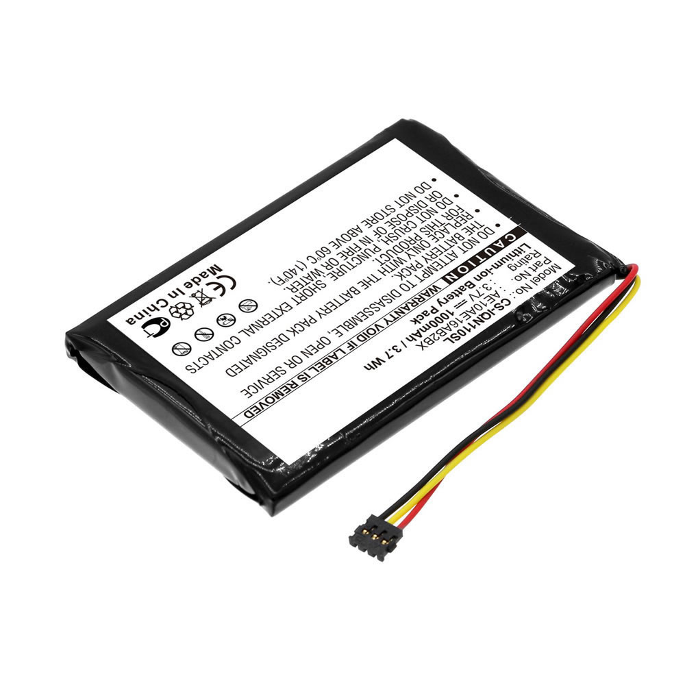 (image for) 1000mAh Replacement Battery for Garmin Nuvi 1100 Nuvi 1100LM CS-IQN110SL 10AE16AB2BX