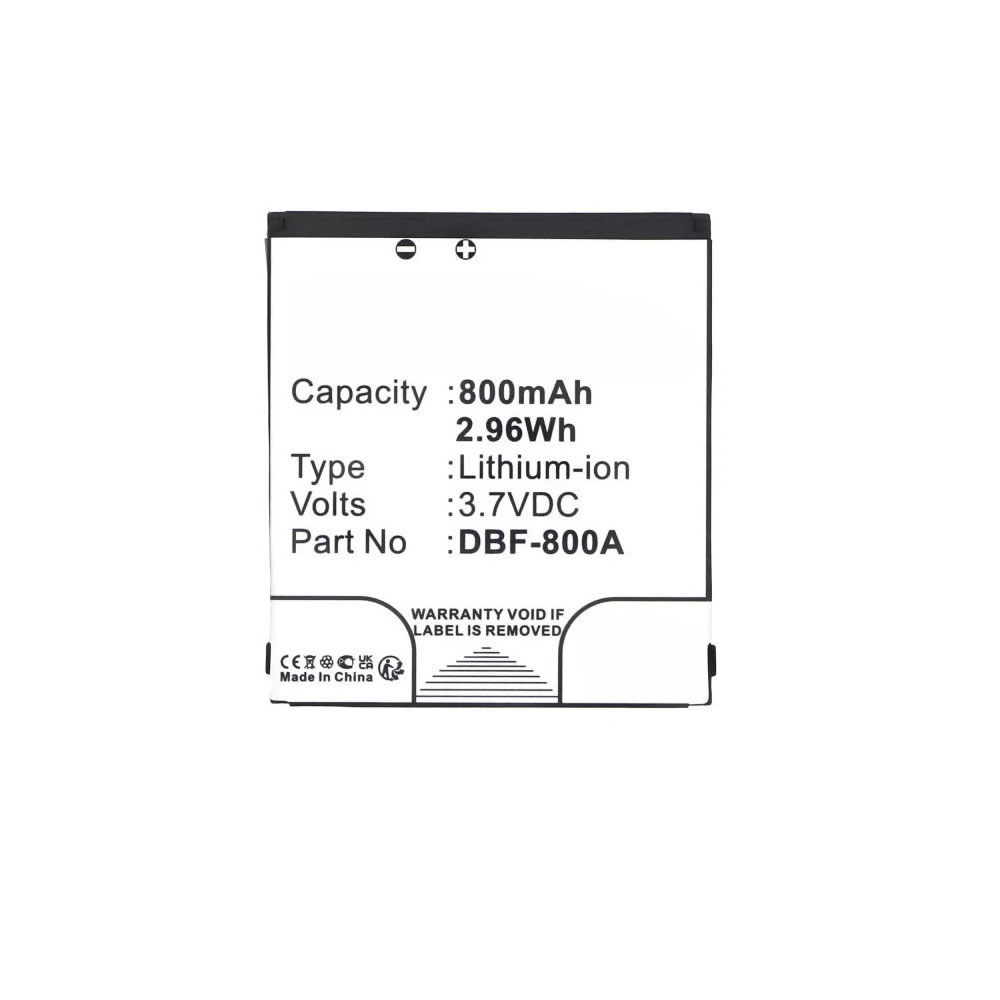 (image for) 3.7V 800mAh Replacement SHELL01A Battery for Doro PhoneEasy 409 410 605 610 612