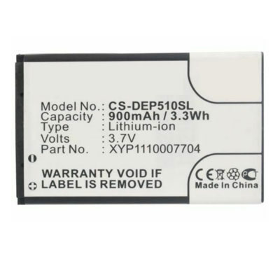 (image for) 3.7V 900mAh Replacement Battery for Doro PhoneEasy 500 506 508 509 510 515 6030 715