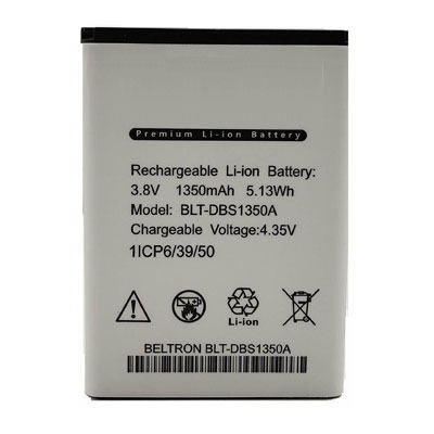 (image for) 3.8V 1350mAh Replacement DBS-1350A Li-ion Battery for Doro 7060