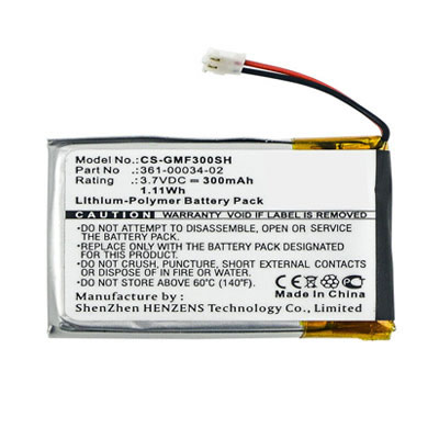 (image for) 290mAh Replacement 361-00034-02 Battery for Garmin Fenix 3 HR GPS Watch