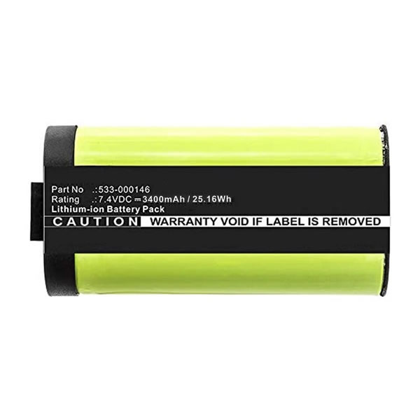 (image for) Replacement 533-000146 Battery for Ultimate Ears Logitech UE Megaboom 3 S-00171 984-001390 984-001392 984-001393 Speaker 7.4V 3400mAh