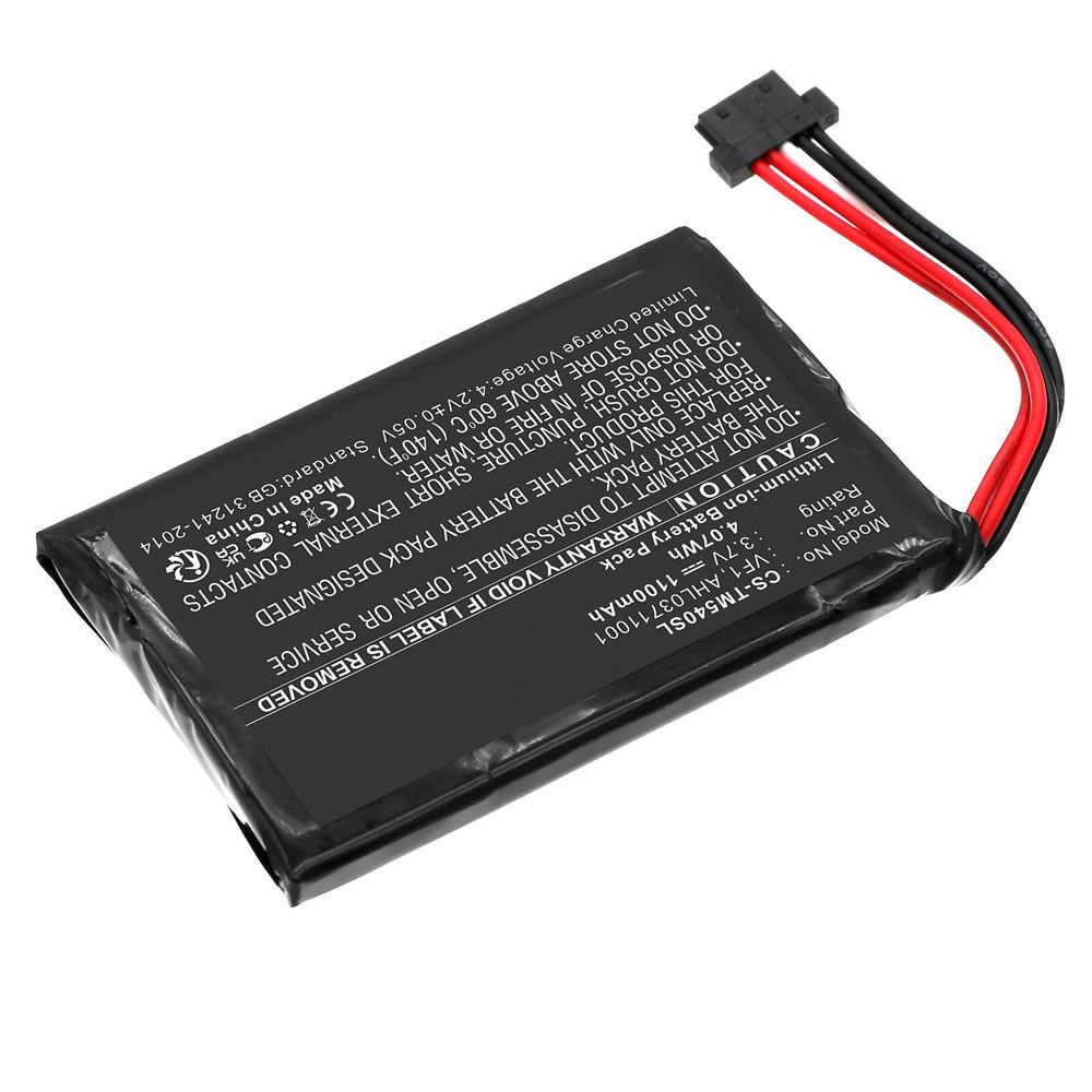 (image for) Replacement GPS Battery for TomTom Go 540 Go 540 Live CS-TM540SL AHL03711001