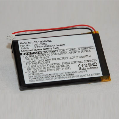 (image for) Replacement GPS Battery for TomTom Go 7000 Go 7000 HD CS-TMG700SL 360103150