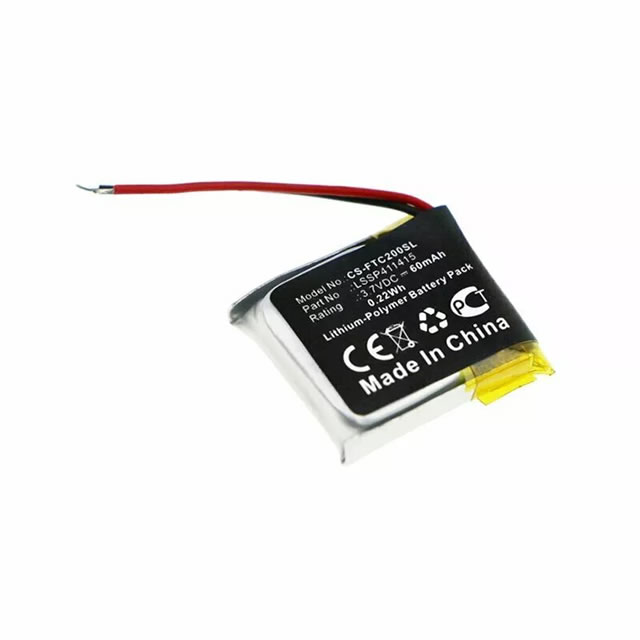 (image for) 3.7V LSSP411415 Li-Polymer For Fitbit Charge 2 Smartwatch Battery 60mAh Replacement