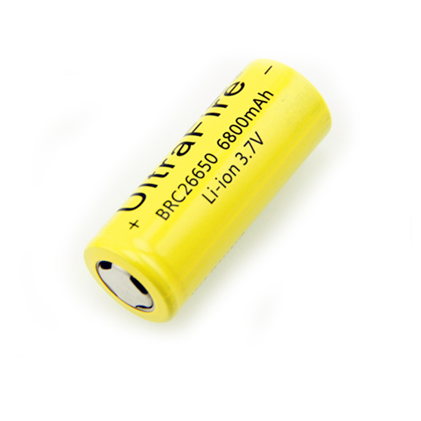 (image for) Replacement 26650 3.7V 6800mAh Rechargeable Lithium li-ion Torch High Drain Battery