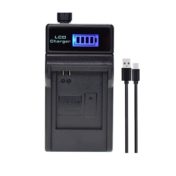 (image for) Replacement Battery Charger for Samsung BP-70A AQ100 DV150F ES65 ES67 ES70 ES71