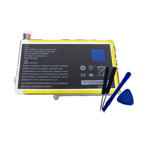 (image for) 3.7V Replacement 58-000035 26S100 Battery for Amazon Kindle Fire HD 7" X43Z60 2nd Gen Tablet