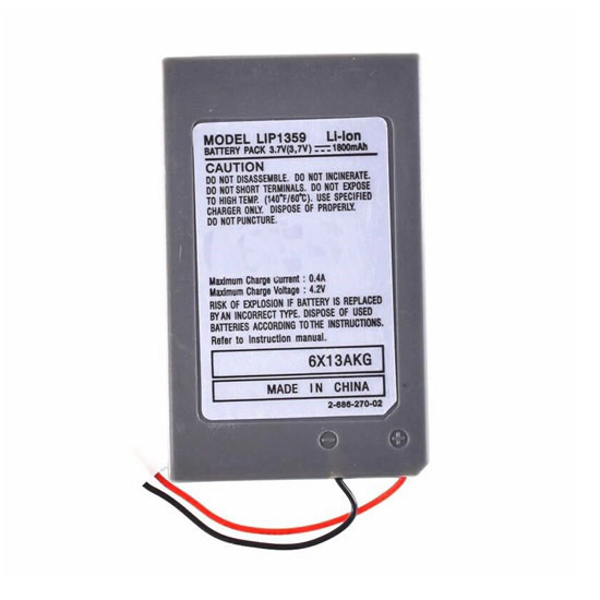 (image for) Replacement Battery For Sony PS3 Dualshock 3 Wireless Controller LIP1359 CS-SP117SL 1800mAh