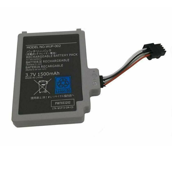 (image for) Replacement Rechargeable WUP-012 WUP-010 Battery Pack for Nintendo Wii U Gamepad 1500mAh 3.7V