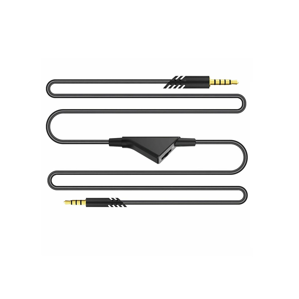 (image for) Replacement Audio Cable Cord Volume Control for Astro A10 A30 A40 Gaming Headset 2M