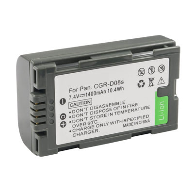 (image for) 7.40V 1400mAh Replacement Battery for Panasonic CGR-D08 D14 D16 D28 D120 D210 D220 D320