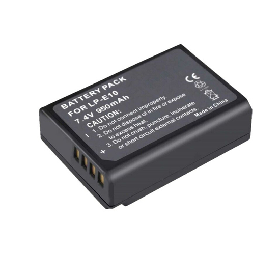 (image for) 7.4V 950mAh Replacement battery for Canon LP-E10/EOS 1100D/1200D/1300D/1500D/2000D