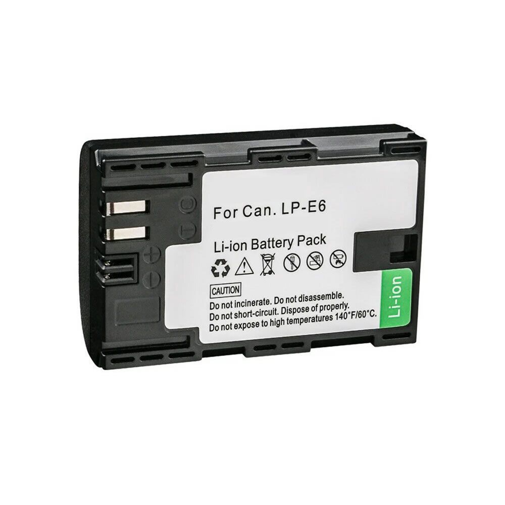 (image for) Replacement battery for Canon LP-E6 LP-E6N EOS 70D 60D 5D Mark III 6D 7D