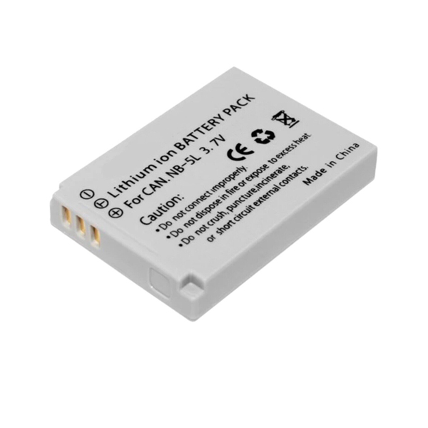 (image for) Replacement battery for Canon NB-5L NB5L PowerShot S100 SD790 SD950 SX220 IS