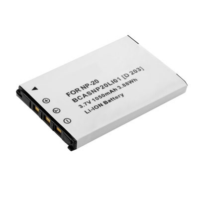 (image for) Replacement battery for Casio NP-20 NP-20DBA Exilim Card EX-S880 EX-S880BK EX-S880RD EX-Z75 EX-Z75