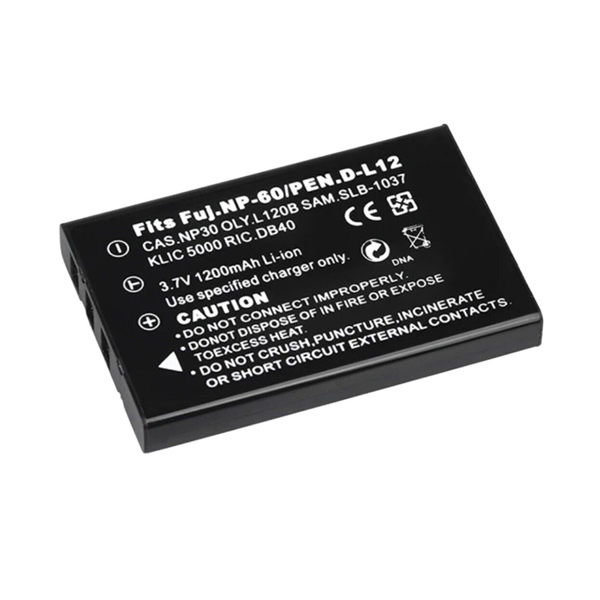(image for) 3.70V 1200mAh Replacement battery for Samsung SLB-1037 1137 DigiMax U-CA3 CA401 CA501 CA505 V10 V700