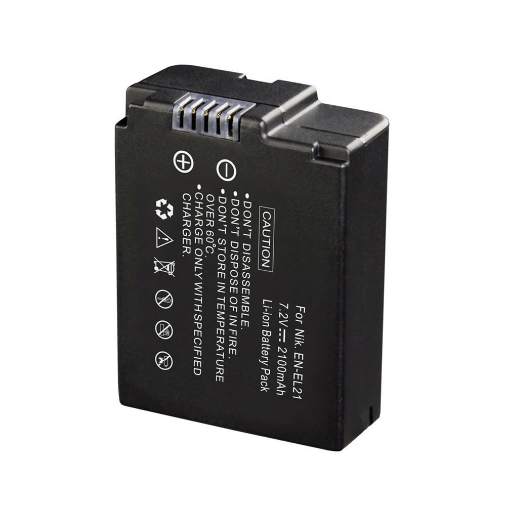 (image for) 2100mAh Replacement Camera battery for Nikon EN-EL21 ENEL21 1 V2