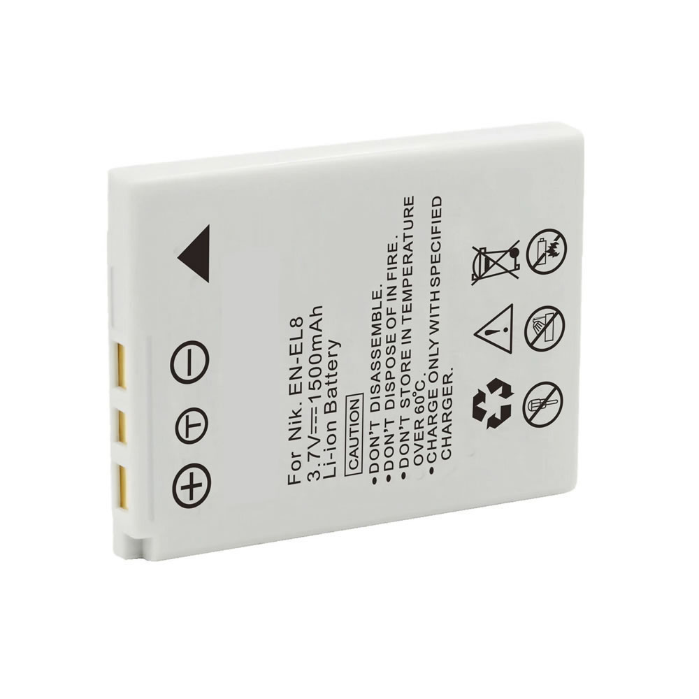 (image for) 980mAh Replacement battery for Nikon EN-EL8 ENEL8 CoolPix S1 P1 P2 S2 S3 S5 S50 S51c S52 S7c