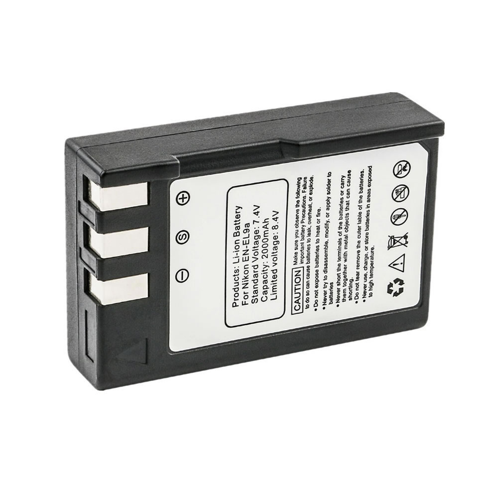 (image for) 2000mAh Replacement battery for Nikon EN-EL9 EN-EL9a EN-EL9e D3000 D40 D40x D5000 D60