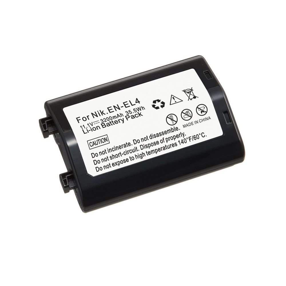 (image for) 11.1V 2500mAh Replacement Camera battery for Nikon D2X D2Xs D3 D3S D3X F6 EN-EL4a