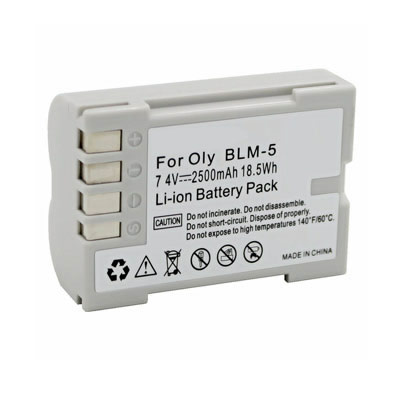 (image for) 7.40V 2500mAh Replacement Camera battery for Olympus PS-BLM5 BLM-5 BLM5 E-1 Digital SLR
