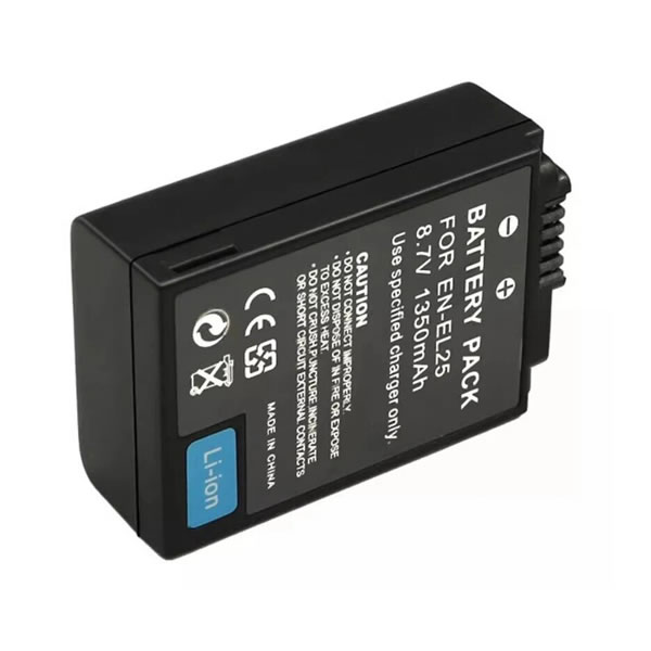 (image for) 8.7V Replacement Li-Ion battery for Nikon EN-EL25 EN-EL25a 4241 Z50 Z 50 Z FC Mirrorless