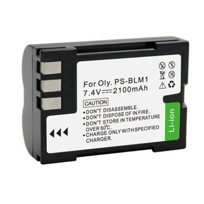 (image for) 7.40V 2100mAh Replacement Camera battery for Olympus BLM-1 BLM-01 PS-BLM1 E-1 E-3 E-30 E-520