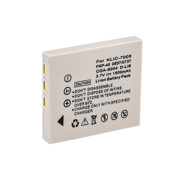 (image for) 3.7V 1500mAh Replacement Camera battery for Kodak KLIC-7005 KLIC7005 EasyShare C763