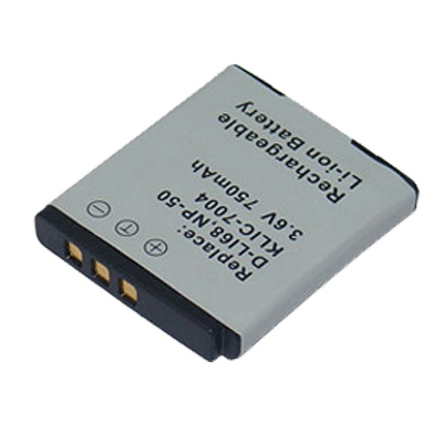 (image for) 750mAh Replacement battery for Fujifilm NP-50 NP-50A NP50 Fuji FinePix F100FD F200EXR F300EXR