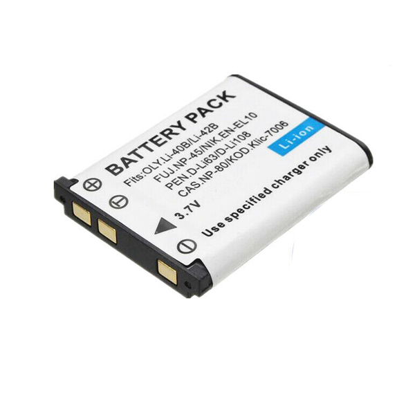 (image for) 1200mAh Replacement battery for Nikon EN-EL10 ENEL10 Coolpix S200 S3000 S5100 S570 S600 S700 S80