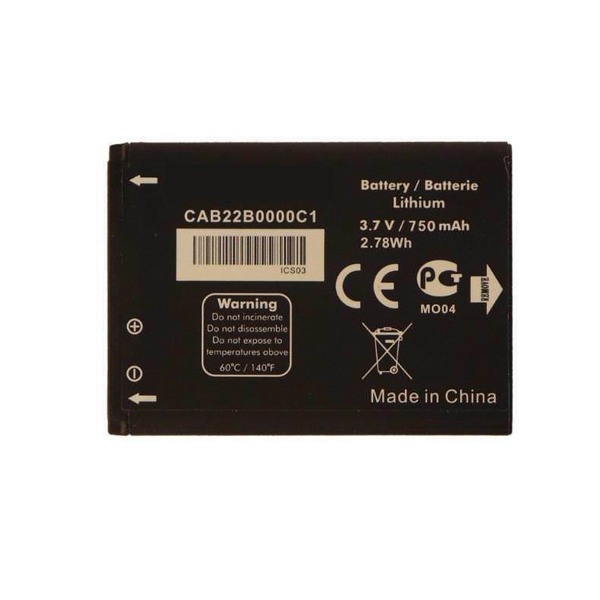 Replacement CAB22B0000C1 battery for Alcatel OT-2010 2010A 2010D 2010E 2010X 2012D OT-665 (image for) Replacement CAB22B0000C1 battery for Alcatel OT-2010 2010A 2010D 2010E 2010X 2012D OT-665