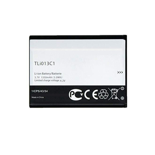 Replacement TLI013C1 battery for Alcatel One Touch Go Flip SMART FLIP 4052R 4052C 4052W 3.7V 1350mA (image for) Replacement TLI013C1 battery for Alcatel One Touch Go Flip SMART FLIP 4052R 4052C 4052W 3.7V 1350mA
