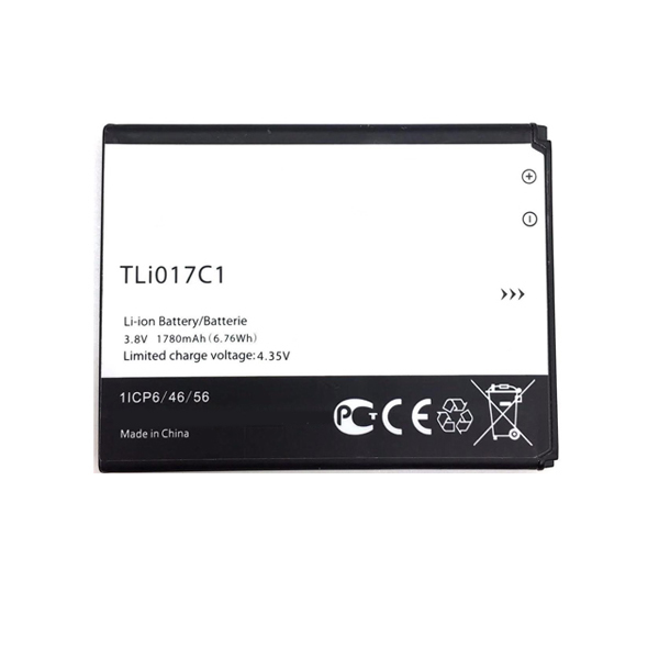 (image for) Replacement TLi017C1 battery for Alcatel One Touch OT-5027B DAWN OT-4060O STREAK OT-4060A IDEAL 3.7V