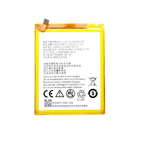 (image for) Replacement Cell Phone Battery For ZTE Blade A910 BA910 Blade A512 LI3925T44P8H786035