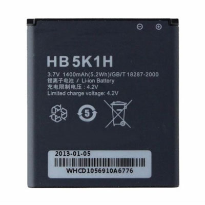 (image for) 1400mAh HB5K1H Cell Phone Battery Replacement For HUAWEI Fusion 2 U8655 Ascend II M865 Y M866