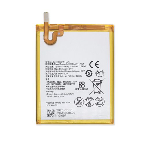 (image for) 3100mAh 3.8V Replacement Battery For Huawei HB396481EBC Honor 6 5X 5A GR5 Y6II G8 G8X Maimang 4 D199