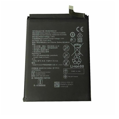 (image for) 3.82V Replacement Battery For Huawei HB486486ECW P30 Pro VOG-L04 VOG-L09 VOG-L29 MATE 20 Pro LYA-L09