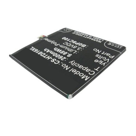 (image for) 3.8V 2600mAh Replacement Li-ion Battery for HTC Desire 816 0P9C300 B0P9C100 35H00220-01M