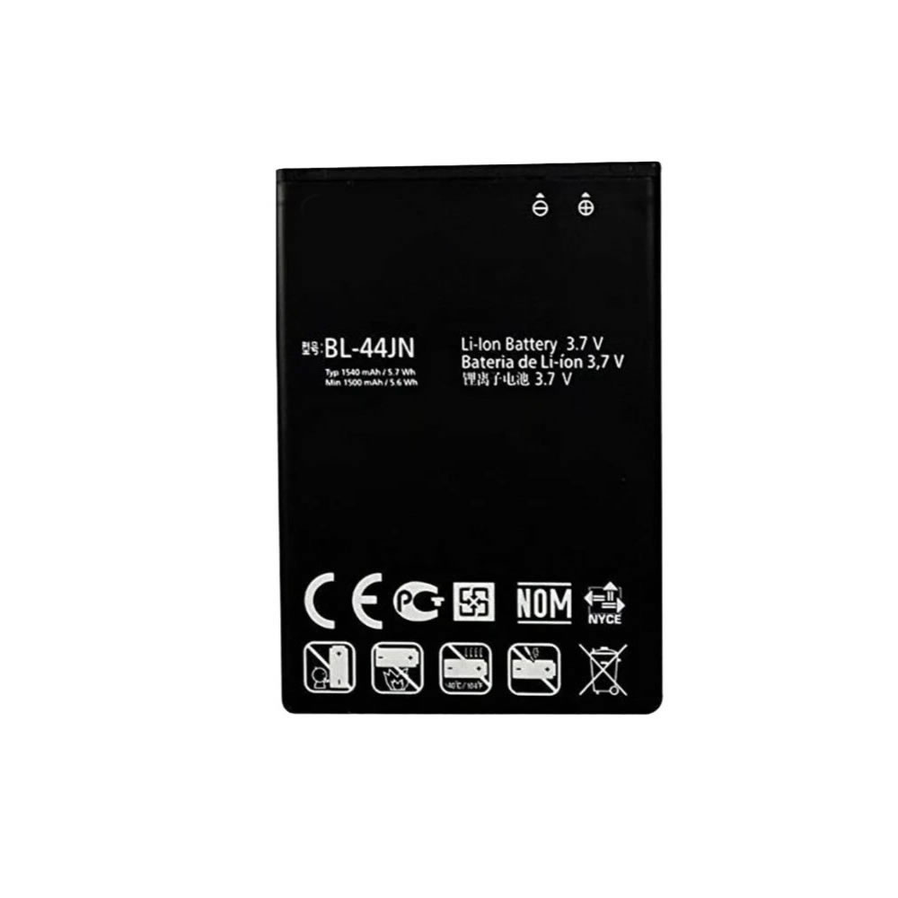 (image for) 1500mAh Replacement Cell Phone Battery for LG BL-44JN Optimus Zone E400 L3 E400 L5 E612