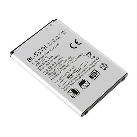 (image for) 3.8V 3000mAh Replacement BL-53YH Battery for LG G3 D850 D851 D852 D855 LS990 VS985 F400