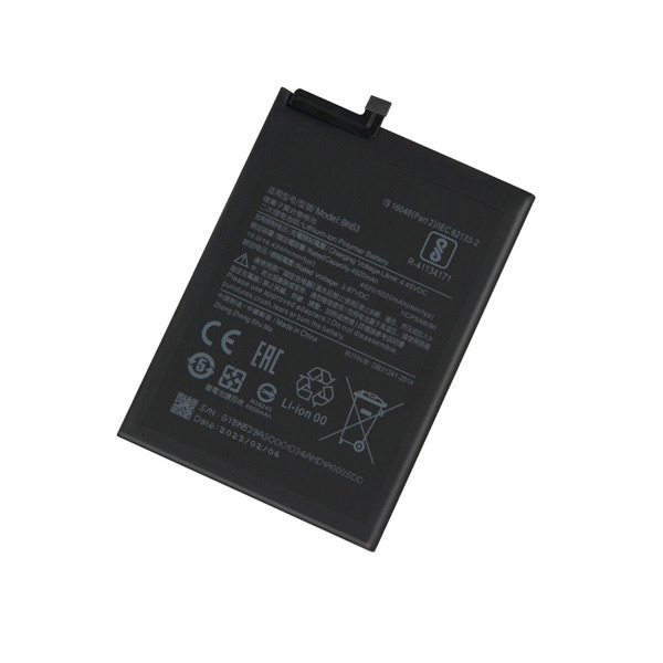 (image for) 3.87V Replacement Battery For Xiaomi BN53 Redmi Note 9 Pro M2003J6B2G Note 10 Pro M2101K6G M2101K6R