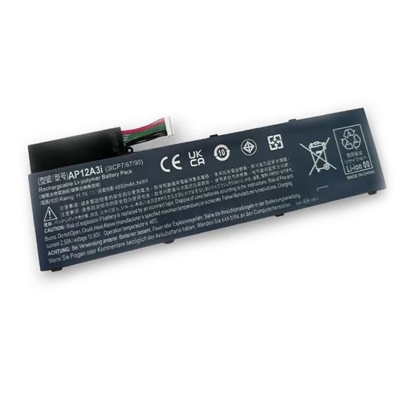 (image for) Replacement AP12A3i AP12A4i Battery for Acer Aspire M3 M5 Timeline Ultra M3 3ICP7/67/90 KT.00303.002 BT.00304.011 Laptop 11.1V 54Wh