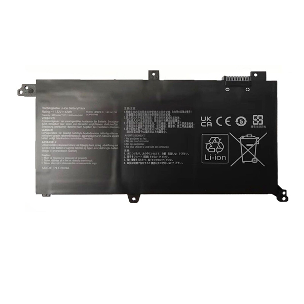 11.52V Replacement Battery for Asus B31N1732 0B200-02960000 VivoBook S14 S430FA R430FA S430FA S430FN