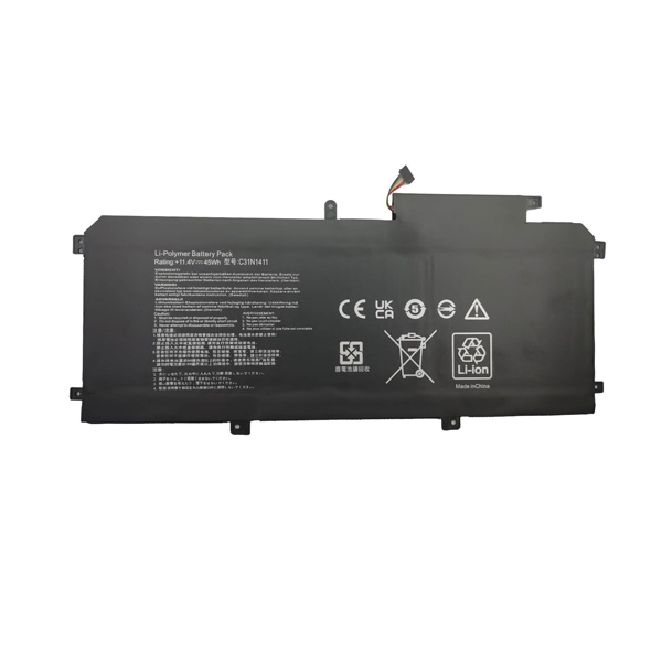 11.4V Replacement Battery for Asus C31N1411 ZenBook UX305 UX305C UX305CA UX305F UX305FA Series 45Wh